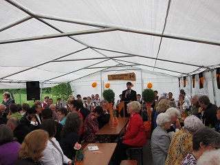 Foto von der Festansprache von Christian Sibenhorn
